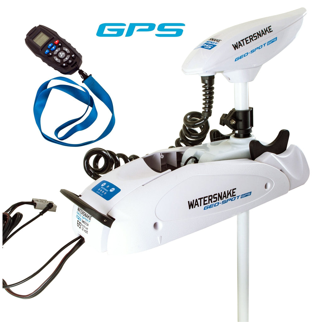 Watersnake Geo Spot GPS 65lb Bow Mount Motors - Navigate and Fish with Ease | Watersnake