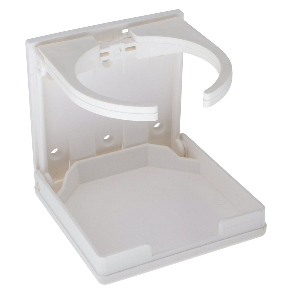 Watersnake White Fold-Up Drink Holder - Perfect Companion for Electric Outboard Adventures