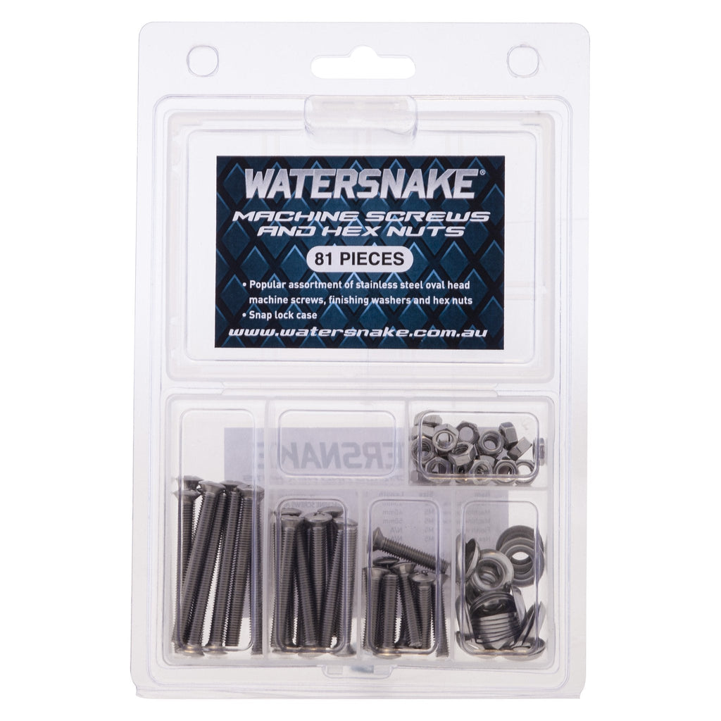 Watersnake WD Screw Kit SS Machine Screw - High-Quality Stainless Steel Screws