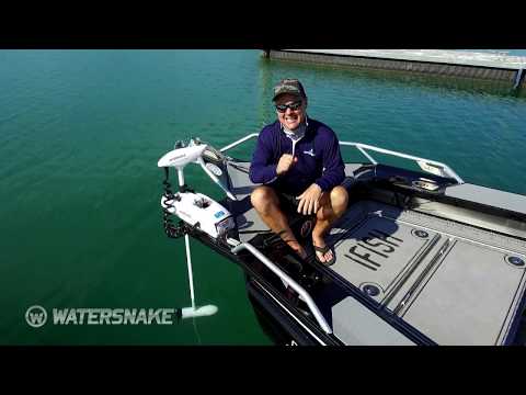 Watersnake Geo Spot GPS 65lb Bow Mount Motors - Navigate and Fish with Ease | Watersnake