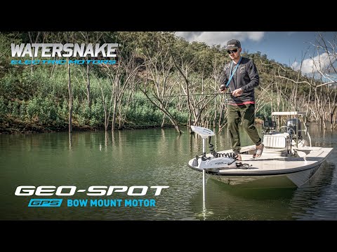 Watersnake Geo Spot GPS 65lb Bow Mount Motors - Navigate and Fish with Ease | Watersnake